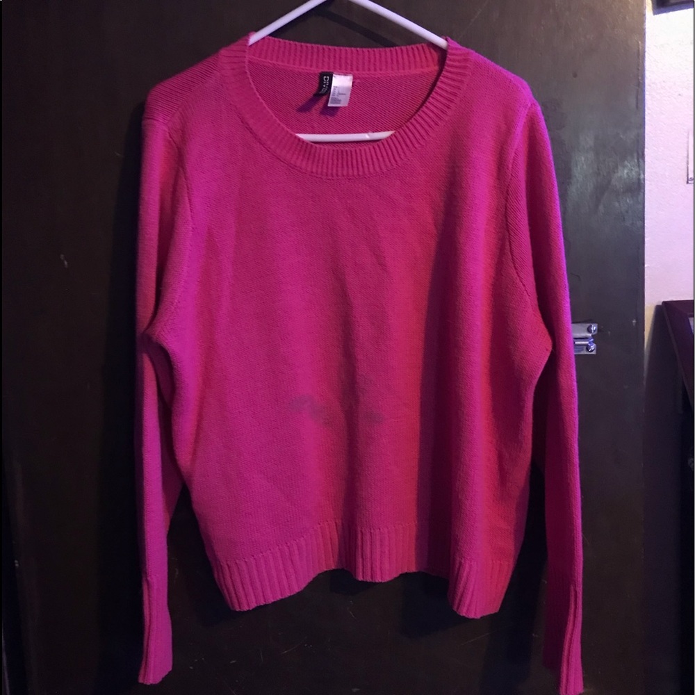 Pink Divided sweater size Large